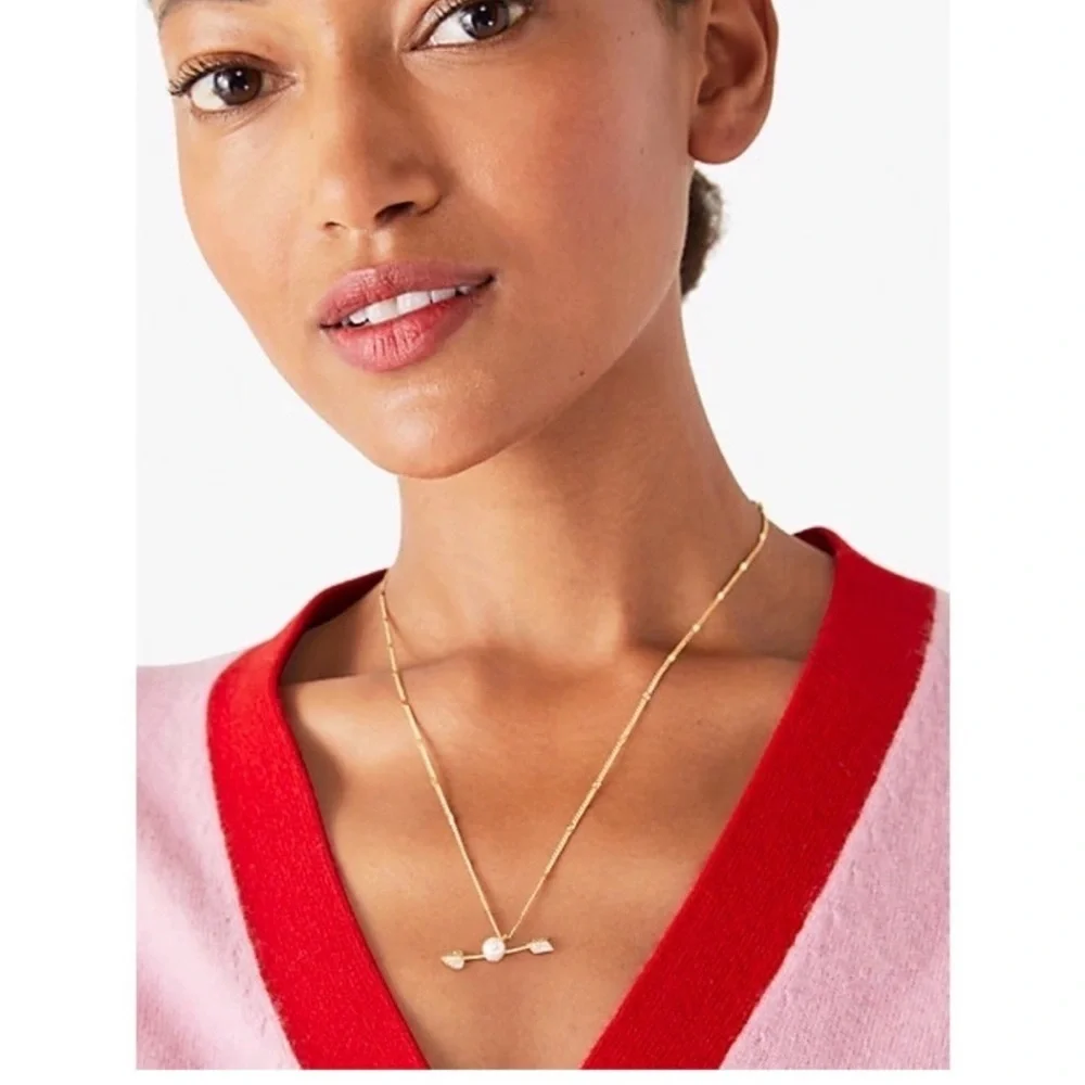Kate Spade New York Love Game Arrow Pendant Necklace fashion jewelry